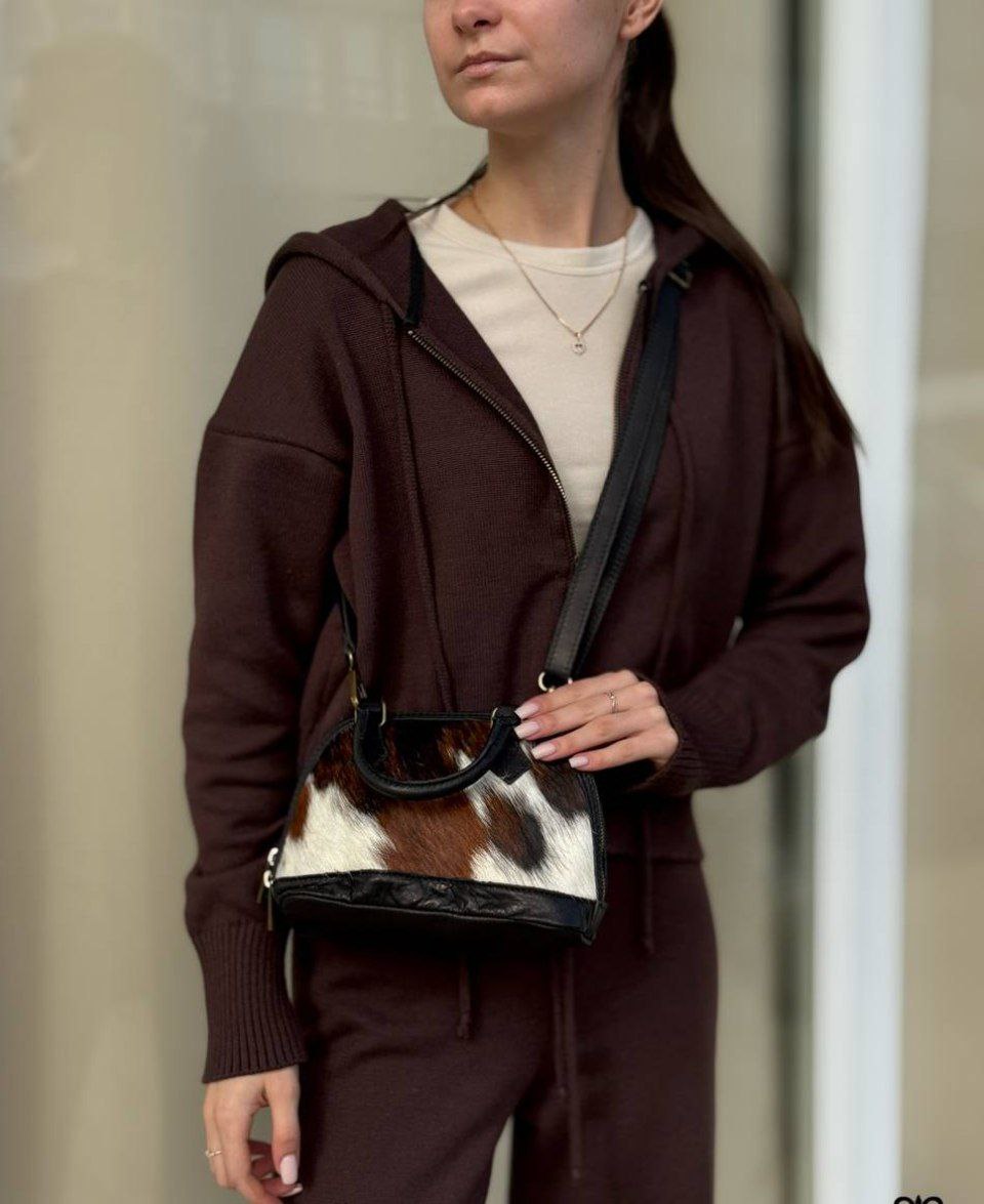 Mini Cavallino Bowler Bag