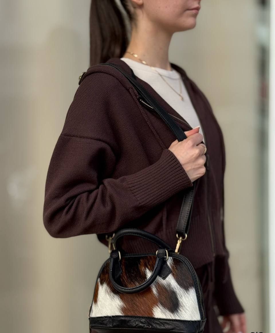 Mini Cavallino Bowler Bag