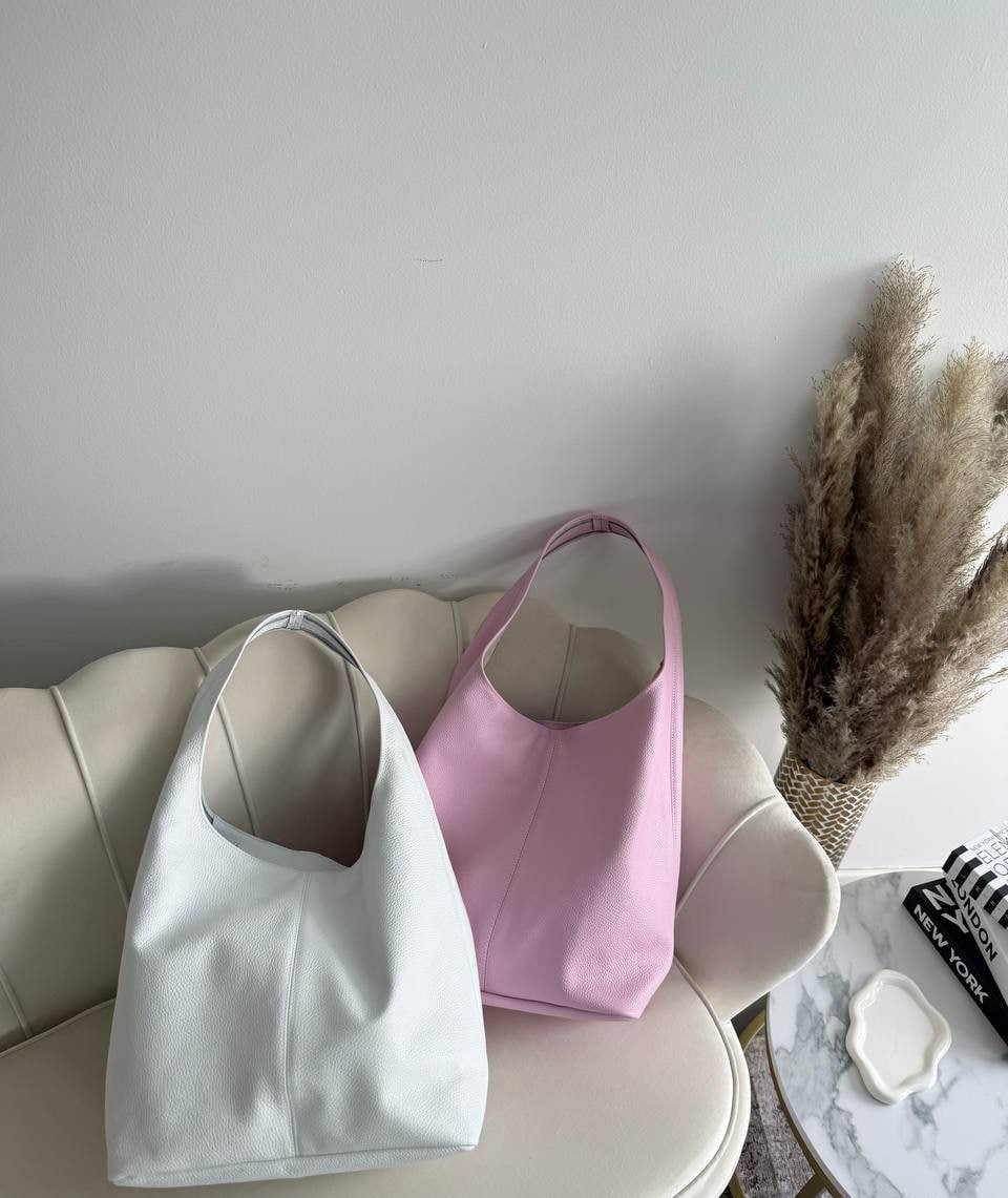 Soft Leather Hobo Bag