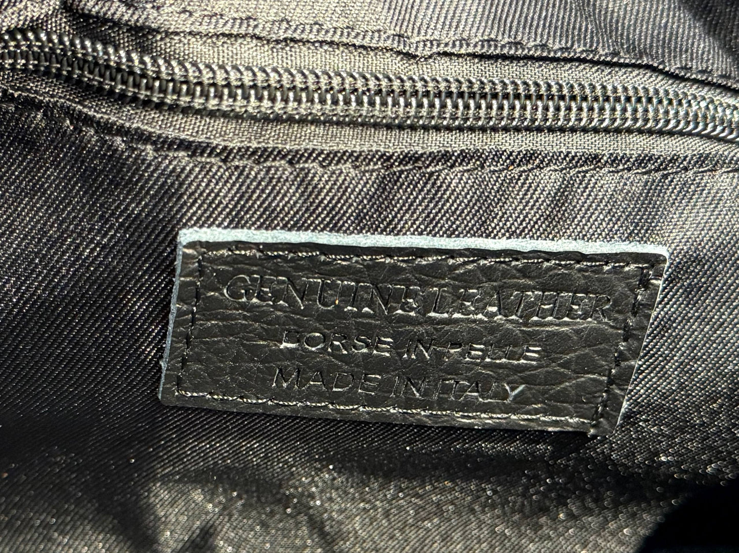 Elongated Suede Shoulder Bag