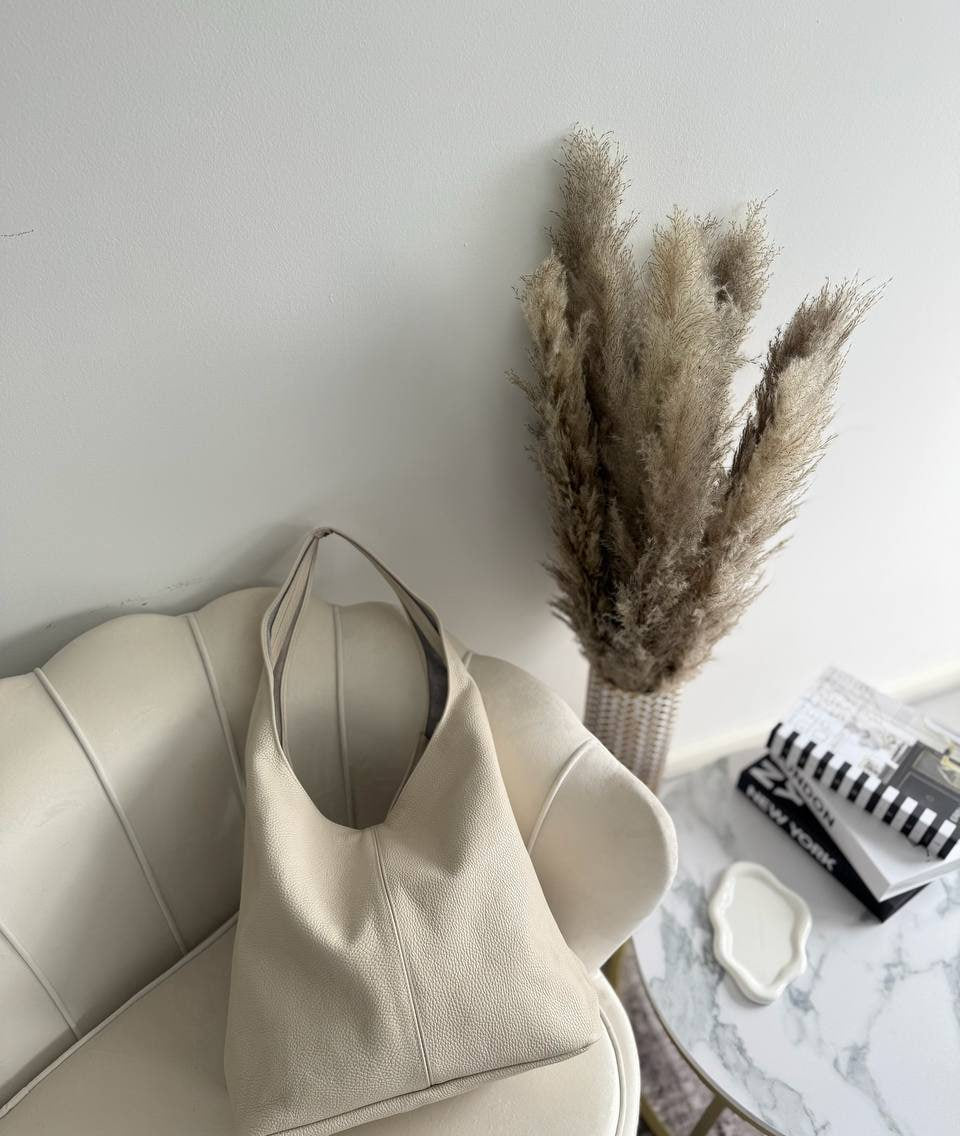 Soft Leather Hobo Bag