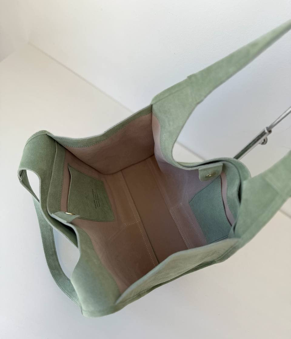 Suede Leather Shoulder Bag